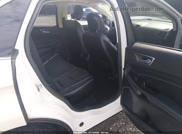 2FMPK3K96KBB44817 2019 FORD EDGE White VIN კოდის სტიკერის ხედი