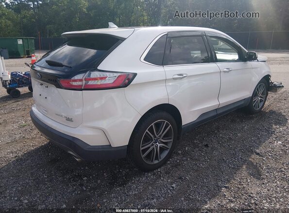 2FMPK3K96KBB44817 2019 FORD EDGE White უკანა მარჯვენა
