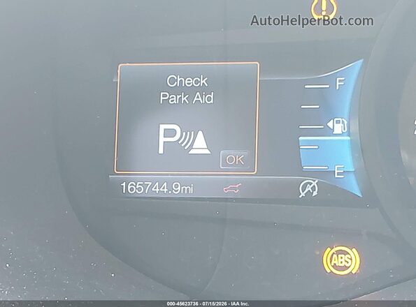 2FMPK3K96KBB55400 2019 FORD EDGE Gray Vista de los asientos traseros
