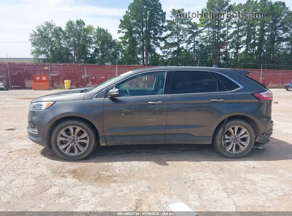 2FMPK3K96KBB55400 2019 FORD EDGE Gray Vista interior de 360 grados