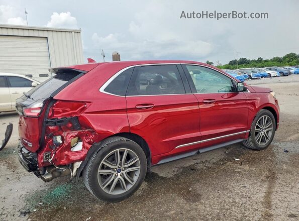 2FMPK3K96KBC31925 2019 FORD EDGE Burgundy უკანა მარჯვენა