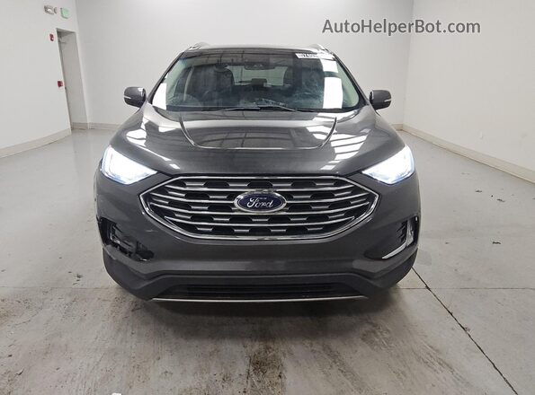 2FMPK3K96KBC49535 2019 FORD EDGE Gray 360 interior view
