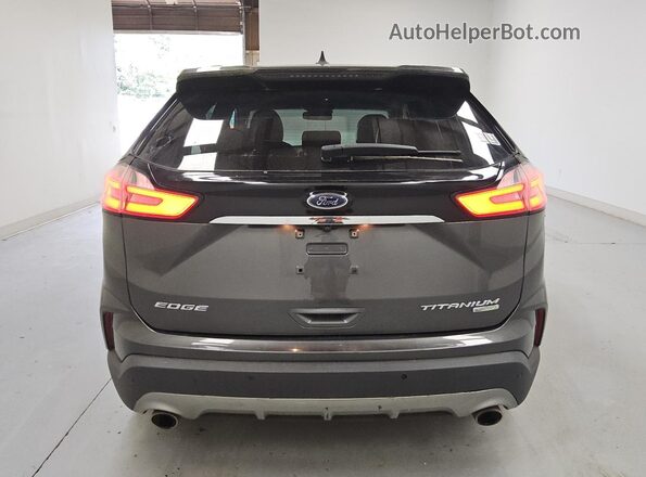 2FMPK3K96KBC49535 2019 FORD EDGE Gray 
