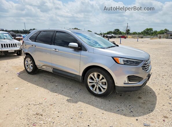 2FMPK3K96LBA72812 2020 FORD EDGE Silver Przód prawy
