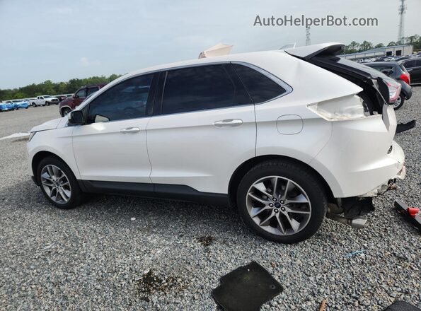 2FMPK3K97GBB59897 2016 FORD EDGE White Trasero izquierdo