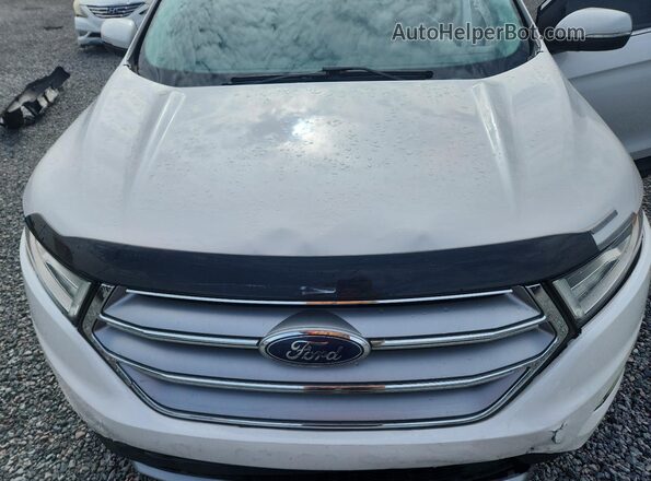 2FMPK3K97GBB59897 2016 FORD EDGE White Vista del compartimento del motor