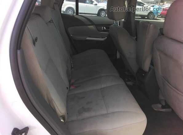 2FMPK3K97GBB59897 2016 FORD EDGE White Vista interior trasera