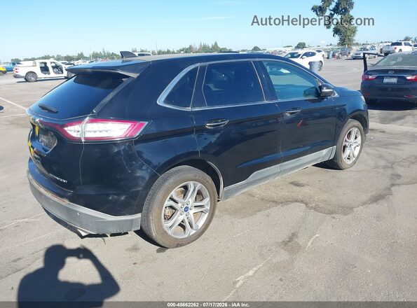 2FMPK3K97HBB29316 2017 FORD EDGE Black Հետևի աջ