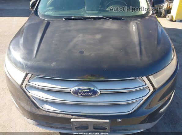 2FMPK3K97HBB29316 2017 FORD EDGE Black Դիմացի տեսք