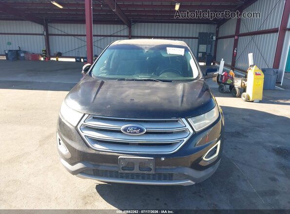2FMPK3K97HBB29316 2017 FORD EDGE Black Սարքավորումների վահանակի տեսք