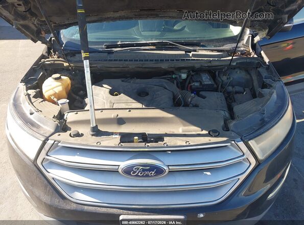 2FMPK3K97HBB29316 2017 FORD EDGE Black Հետևի տեսք