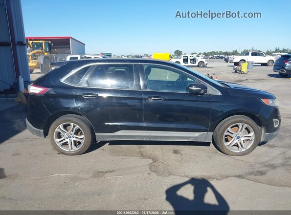 2FMPK3K97HBB29316 2017 FORD EDGE Black Սալոնի հետևի տեսք