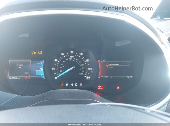 2FMPK3K97HBB29316 2017 FORD EDGE Black Հետևի նստատեղերի տեսք