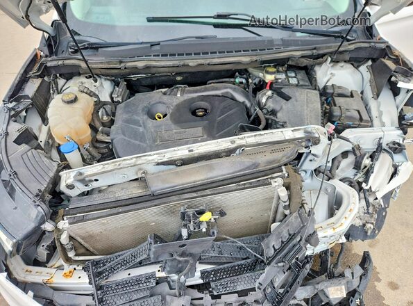 2FMPK3K97HBB52711 2017 FORD EDGE White Engine compartment view