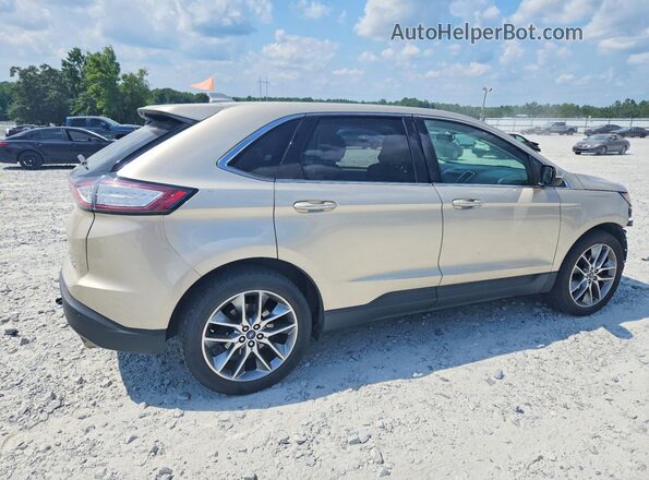 2FMPK3K97HBC01468 2017 FORD EDGE Бежевый Задняя правая четверть