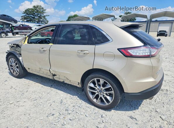 2FMPK3K97HBC01468 2017 FORD EDGE Бежевый Задняя левая четверть