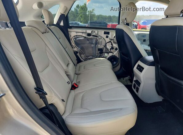 2FMPK3K97HBC01468 2017 FORD EDGE Бежевый Вид задней части салона