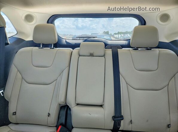 2FMPK3K97HBC01468 2017 FORD EDGE Бежевый Вид задних сидений