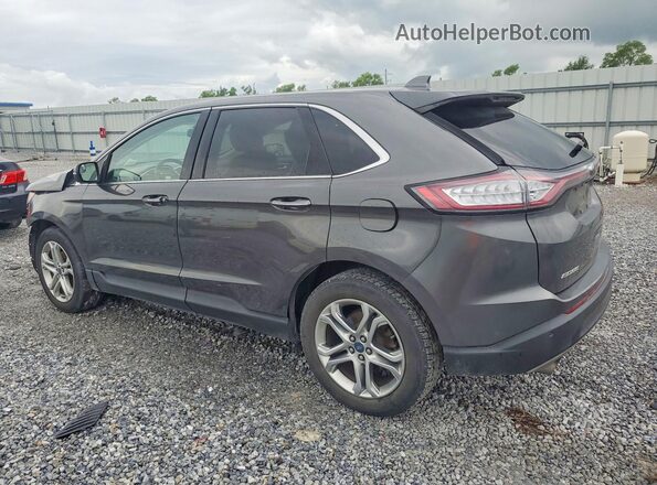2FMPK3K97JBC16414 2018 FORD EDGE Charcoal Հետևի ձախ