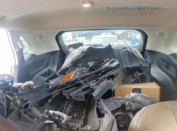 2FMPK3K97JBC16414 2018 FORD EDGE Charcoal Հետևի նստատեղերի տեսք