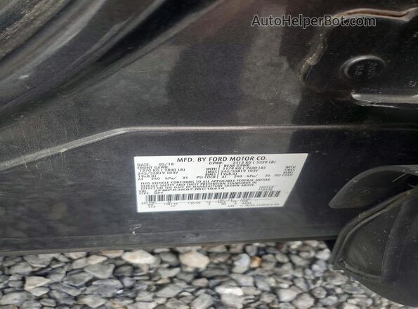 2FMPK3K97JBC16414 2018 FORD EDGE Charcoal Սալոնի 360 աստիճան տեսք