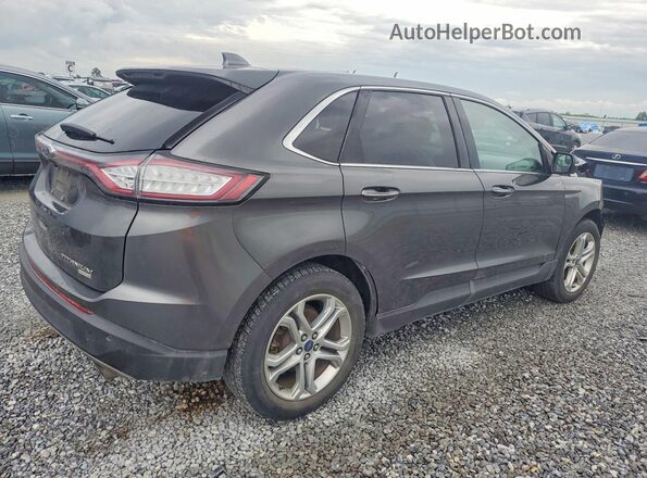 2FMPK3K97JBC16414 2018 FORD EDGE Charcoal Հետևի աջ