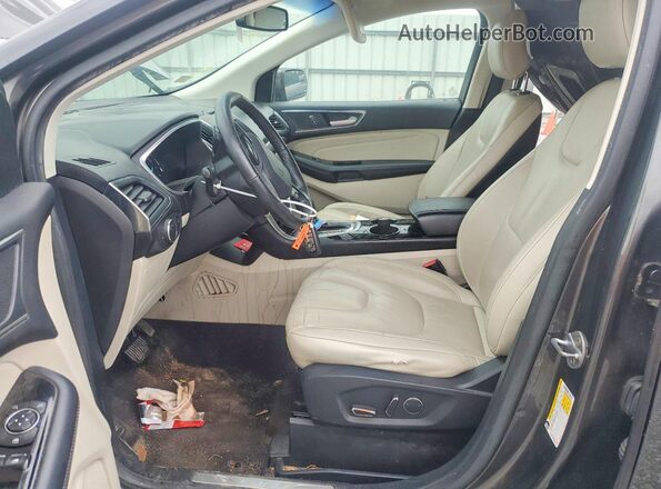 2FMPK3K97JBC16414 2018 FORD EDGE Charcoal Սալոնի դիմացի տեսք