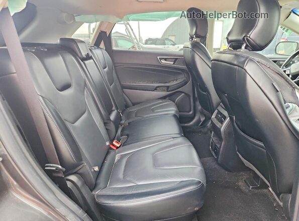 2FMPK3K97KBB10367 2019 FORD EDGE Black Вид задніх сидінь