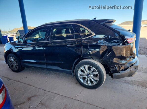 2FMPK3K97KBB54482 2019 FORD EDGE Black Задня ліва чверть