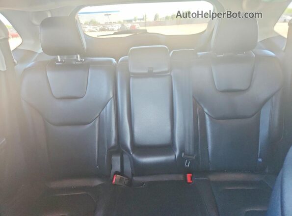 2FMPK3K97KBB54482 2019 FORD EDGE Black Вид задніх сидінь