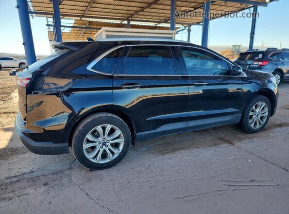 2FMPK3K97KBB54482 2019 FORD EDGE Black Задня права чверть