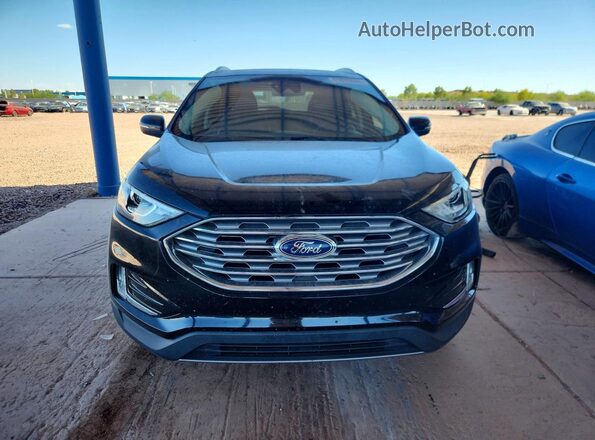 2FMPK3K97KBB54482 2019 FORD EDGE Black Вид спереду