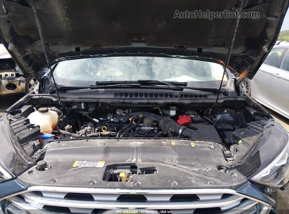 2FMPK3K97KBB93265 2019 FORD EDGE Blue Vista trasera