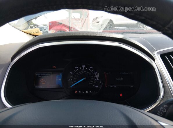 2FMPK3K97KBB93265 2019 FORD EDGE Blue Vista de los asientos traseros