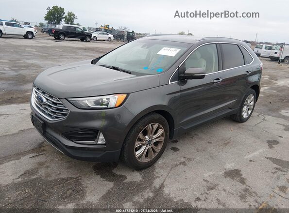 2FMPK3K97LBA15809 2020 FORD EDGE Beige Передня ліва чверть