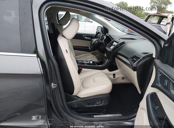 2FMPK3K97LBA15809 2020 FORD EDGE Beige Вид салону спереду