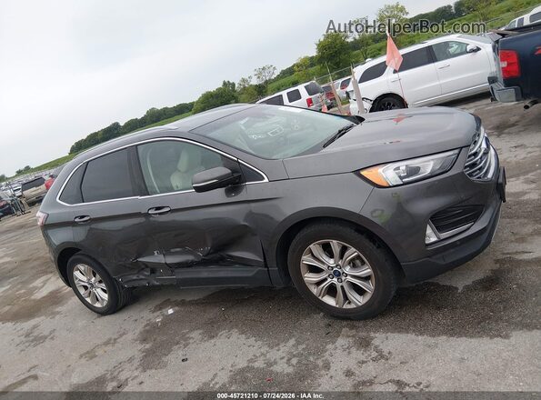 2FMPK3K97LBA15809 2020 FORD EDGE Beige Вид задньої частини салону