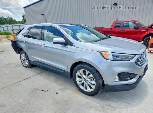 2FMPK3K97LBA22906 2020 FORD EDGE Silver Передня права чверть