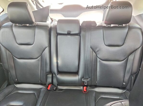 2FMPK3K97LBA22906 2020 FORD EDGE Silver Вид задніх сидінь