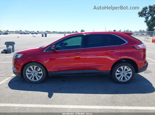 2FMPK3K97MBA45457 2021 FORD EDGE Red 