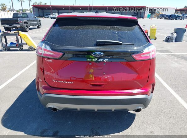 2FMPK3K97MBA45457 2021 FORD EDGE Red 