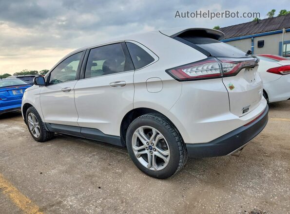 2FMPK3K98HBB68593 2017 FORD EDGE White Tył lewy