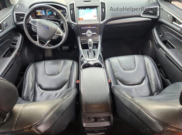 2FMPK3K98HBB68593 2017 FORD EDGE White Widok deski rozdzielczej