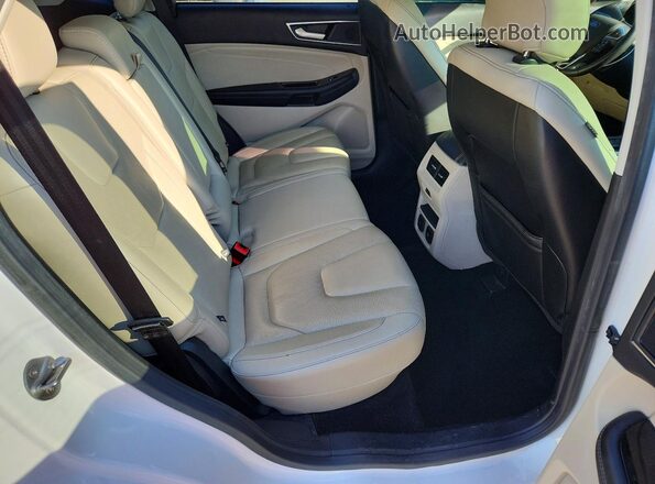 2FMPK3K98JBB98280 2018 FORD EDGE White უკანა სალონის ხედი