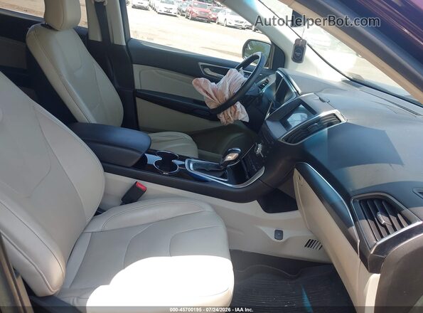 2FMPK3K98JBB98540 2018 FORD EDGE Burgundy Սալոնի դիմացի տեսք
