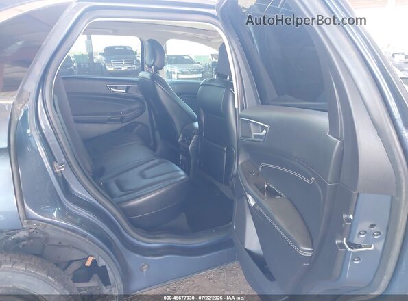 2FMPK3K98KBB27971 2019 FORD EDGE Blue VIN կոդի պիտակի տեսք