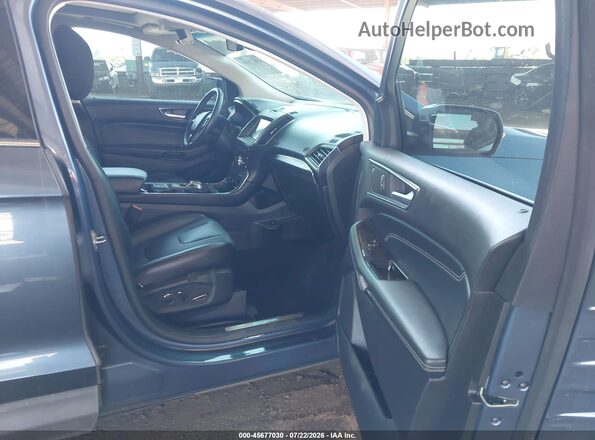2FMPK3K98KBB27971 2019 FORD EDGE Blue Սալոնի դիմացի տեսք