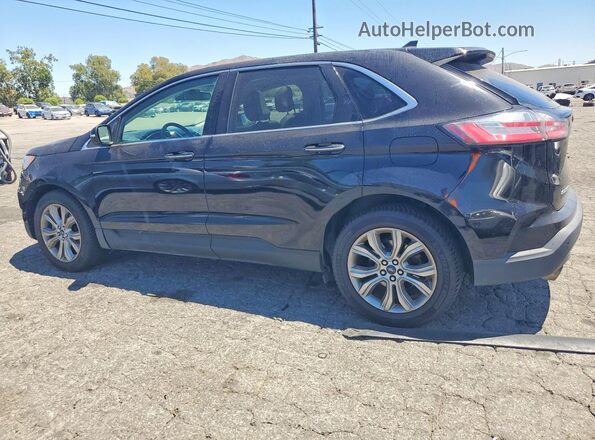2FMPK3K98KBC02698 2019 FORD EDGE Black Trasero izquierdo