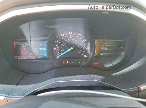 2FMPK3K98KBC02698 2019 FORD EDGE Black Vista del cuadro de instrumentos