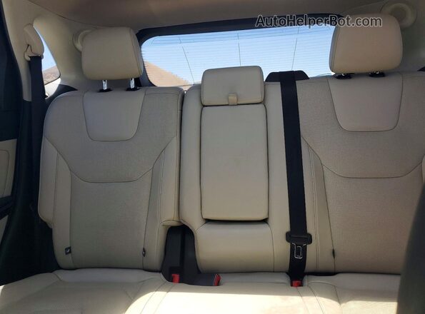 2FMPK3K98KBC02698 2019 FORD EDGE Black Vista de los asientos traseros